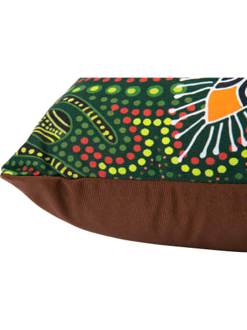 Trendy Kitchen by EXCÉLSA Kussen "Aboriginal" lichtbruin/meerkleurig - (L)50 x (B)40 cm