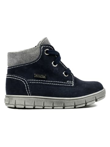 Richter Shoes Leren boots donkerblauw
