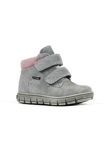 Richter Shoes Leder-Boots in Grau