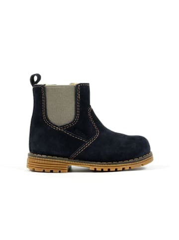 Richter Shoes Leren chelseaboots donkerblauw