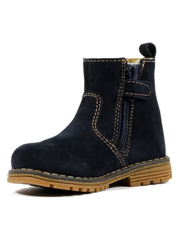 Richter Shoes Leren chelseaboots donkerblauw