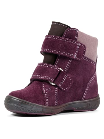 Richter Shoes Leren winterboots paars