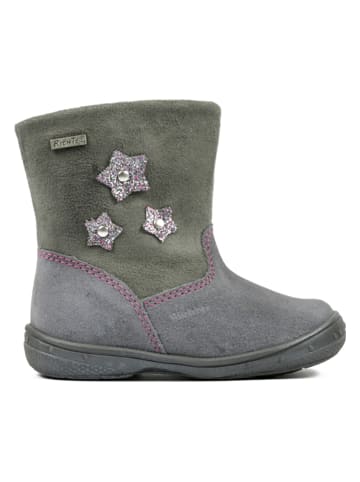 Richter Shoes Leren winterboots grijs