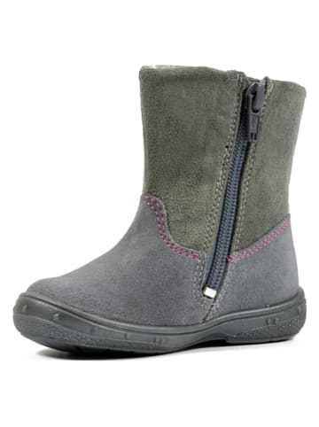 Richter Shoes Leren winterboots grijs