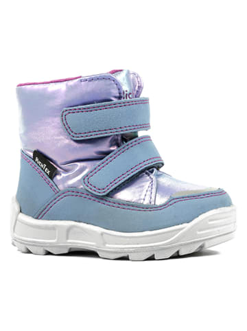Richter Shoes Winterboots lichtblauw/lichtroze