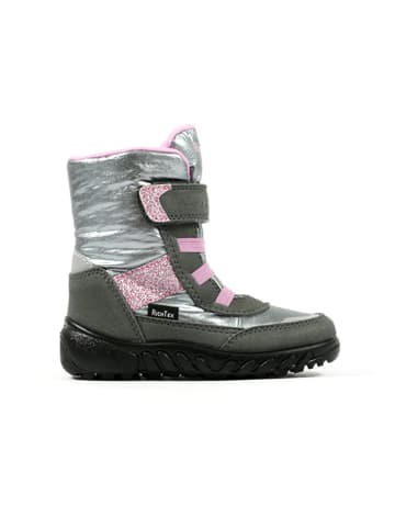 Richter Shoes Winterboots in Silber/ Rosa