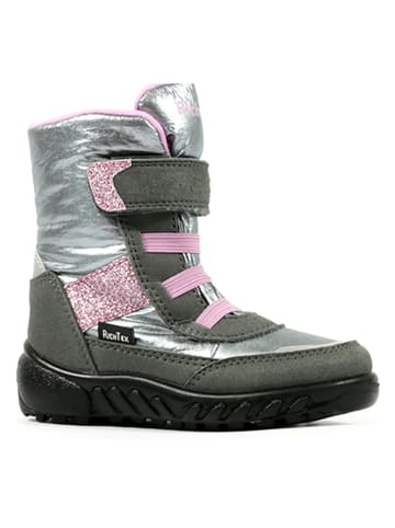 Richter Shoes Winterboots in Silber/ Rosa