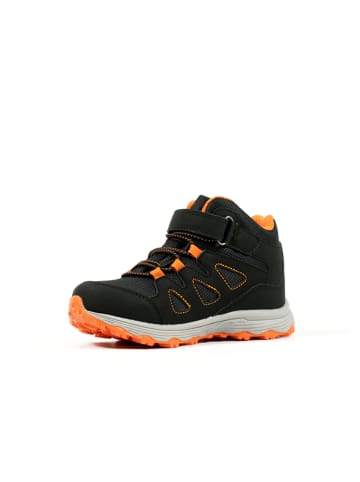 Richter Shoes Botki w kolorze czarno-pomarańczowym