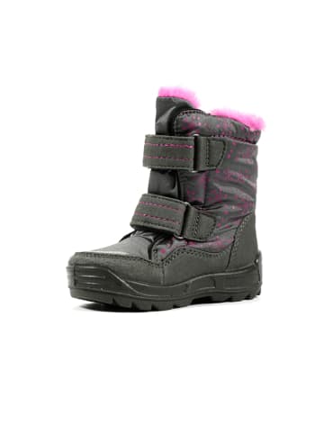 Richter Shoes Winterboots in Grau/ Rosa