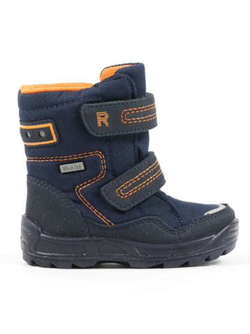 Richter Shoes Winterboots donkerblauw/oranje