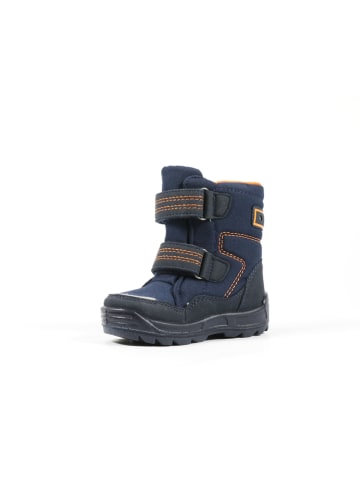 Richter Shoes Winterboots donkerblauw/oranje