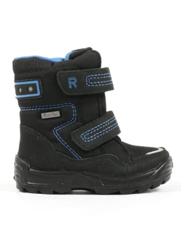 Richter Shoes Winterboots zwart/turquoise