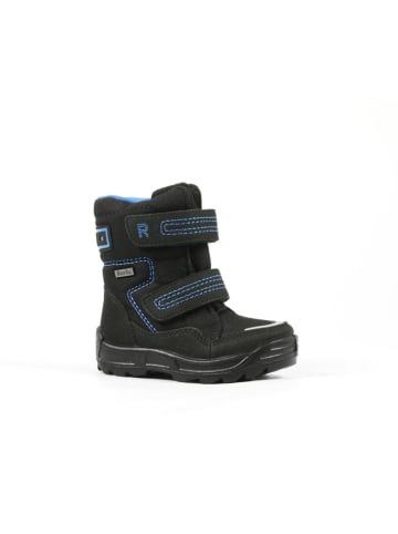 Richter Shoes Winterboots zwart/turquoise