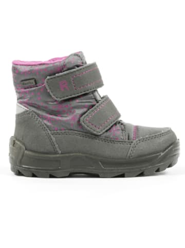Richter Shoes Winterboots in Grau/ Pink