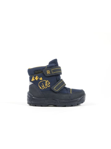 Richter Shoes Winterboots donkerblauw/goudkleurig