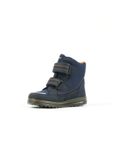 Richter Shoes Winterboots donkerblauw/oranje