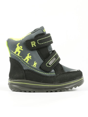 Richter Shoes Winterboots in Grau/ Gelb