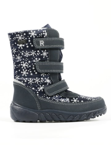 Richter Shoes Kozaki zimowe w kolorze granatowym