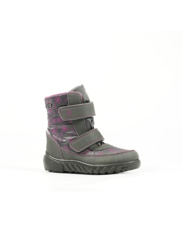 Richter Shoes Winterboots  in Grau/ Lila