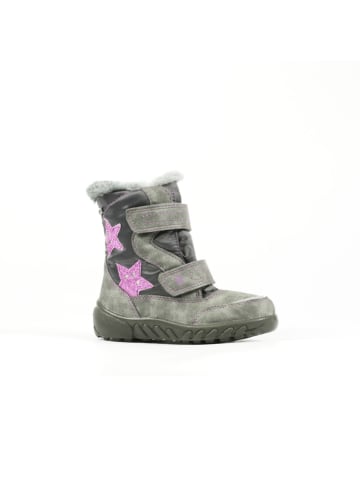 Richter Shoes Winterboots  in Grau/ Rosa