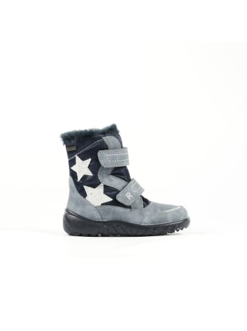 Richter Shoes Winterboots donkerblauw/zilverkleurig