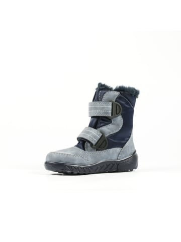 Richter Shoes Winterboots  in Dunkelblau/ Silber