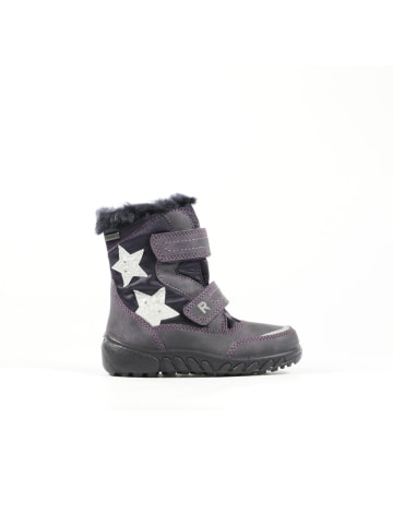 Richter Shoes Winterboots paars/zilverkleurig