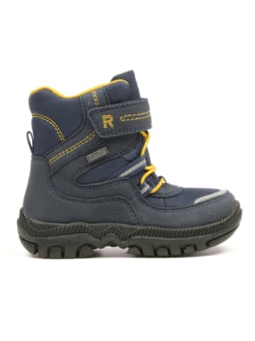 Richter Shoes Winterboots donkerblauw/goudkleurig