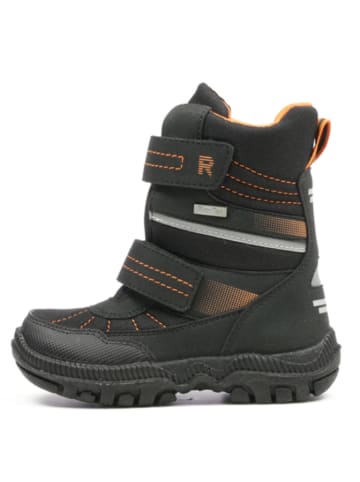 Richter Shoes Winterboots  in Schwarz/ Orange