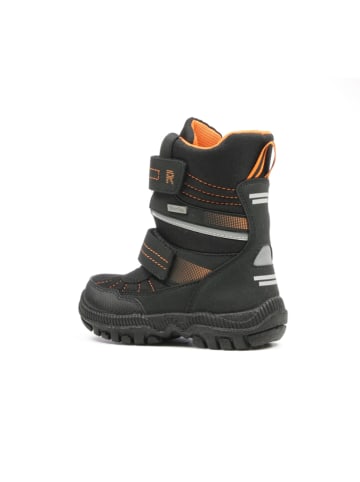Richter Shoes Winterboots  in Schwarz/ Orange
