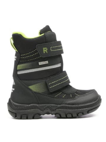 Richter Shoes Winterboots  in Schwarz/ Gelb