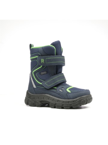 Richter Shoes Winterboots donkerblauw/groen