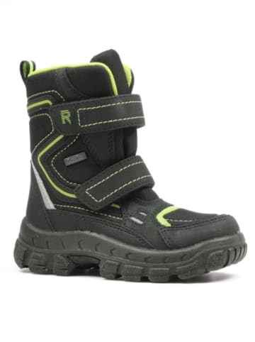 Richter Shoes Botki w kolorze czarno-żółtym