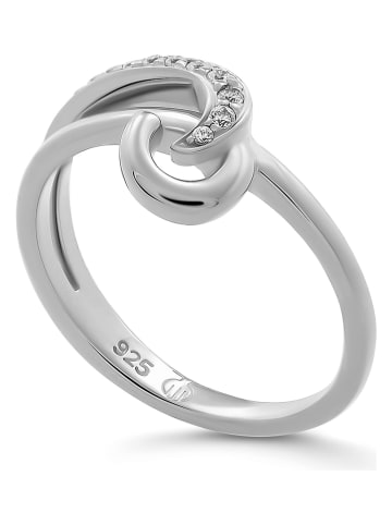 Orphelia Zilveren ring met zirkonia