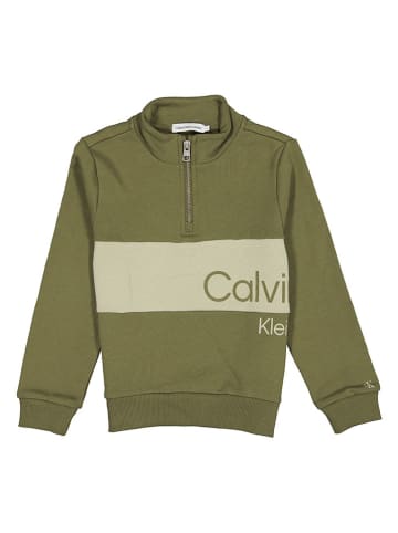 Calvin Klein Sweatshirt in Khaki