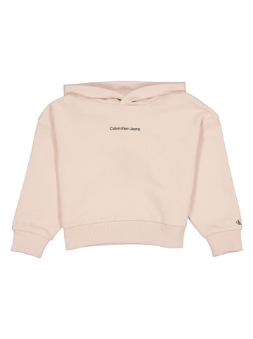 Calvin Klein Hoodie lichtroze