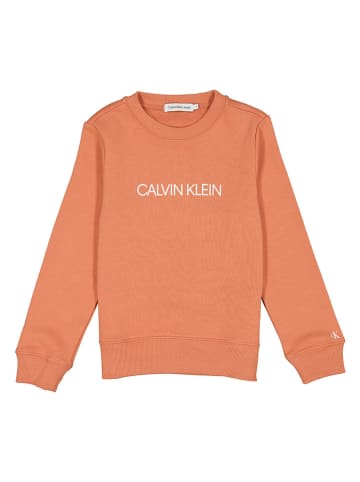 Calvin Klein Bluza w kolorze pomarańczowym