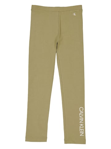 Calvin Klein Spodnie w kolorze khaki