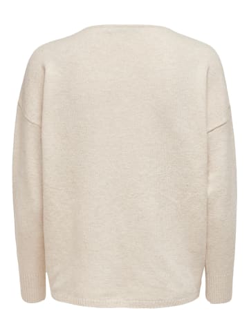 ONLY Sweter "Rica" w kolorze kremowym