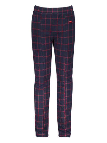 Le Chic Broek "Dayna" donkerblauw/rood