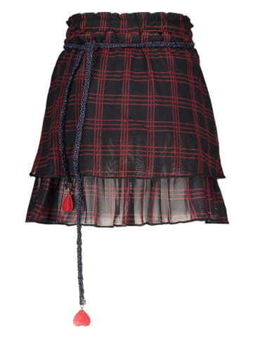 Le Chic Rok "Tori" rood/donkerblauw