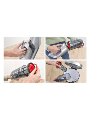 Bosch Kleingeräte Akkustaubsauger "Flexxo Gen2" in Silber