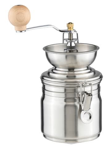 Chefware Edelstahl-Kaffeemühle - (H)21,5 x Ø 10 cm