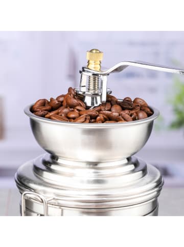 Chefware Edelstahl-Kaffeemühle - (H)21,5 x Ø 10 cm