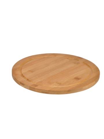 Chefware Deska w kolorze brązowym do krojenia - Ø 25 cm