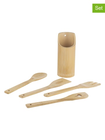 Chefware 5-delige keukenhulpjesset naturel