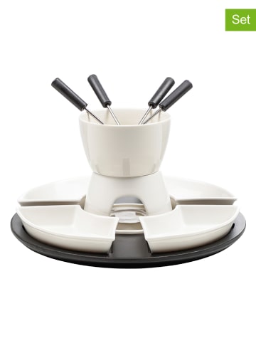 Profiline 11-delige fondue-set wit