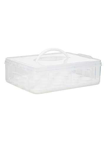 Chefware Muffin-Transportbox in Transparent - (B)34 x (H)11 x (T)26,5 cm