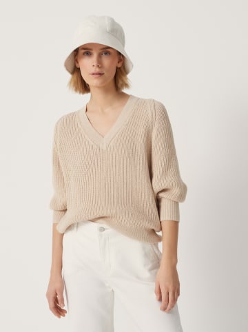 Someday Sweter "Tinja" w kolorze beżowym