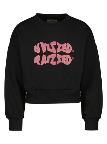 RAIZZED® Sweatshirt "Lincoln" in Schwarz
